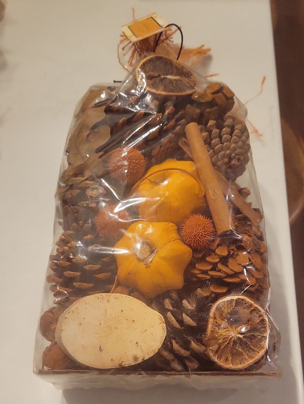 New Hobby Lobby Large Pumkin Fragranced Potpourri